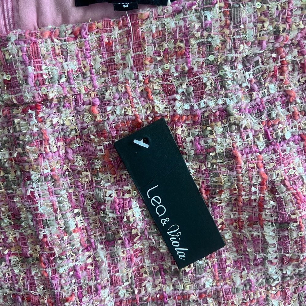 Lea & Viola Multicolor Tweed Skirt